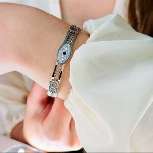 Evil eye bracelet